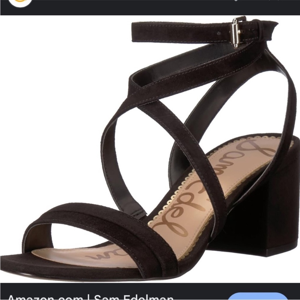 Sam Edelman Sammy Women's Black Strappy Sandals